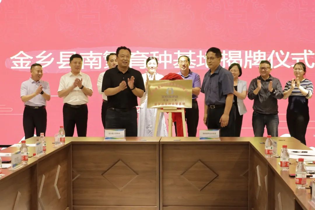 金春雨種業南繁育種基地隆重揭牌