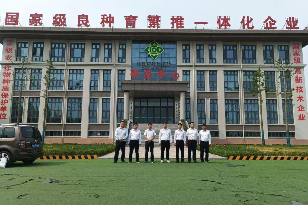 深化銀企合作 共謀種業發展——濟寧市工行各縣市區行長蒞臨金春雨種業調研指導